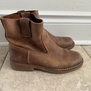 Women’s Leather Roots Boots